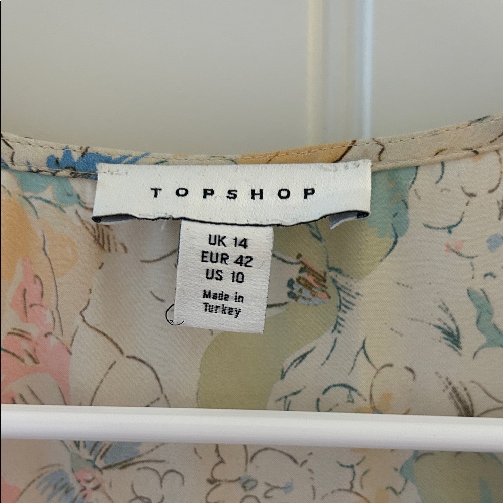 Topshop Multicolor Floral Maxi Dress - Picture 2 of 3